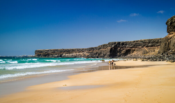 Strand "Playa del Aguila" bei El Cotillo, Fuerteventura
