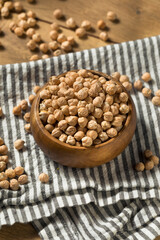 Dry Organic Chickpea Garbanzo Beans