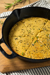 Homemade Italian Chickpea Socca Flatbread