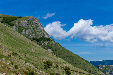 Obraz premium landscape with sky and clouds