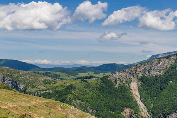 Fototapeta premium landscape in the mountains