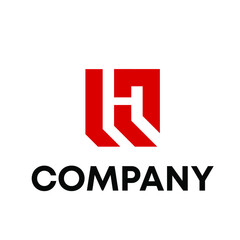 Obraz premium letter H logo 