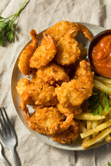Homemade Deep Fried Coconut Shrimp