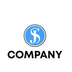 letter SJ logo