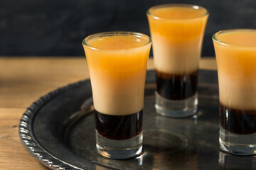 Boozy Layered B52 Shot Cocktail
