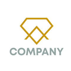 Fototapeta premium diamond logo