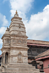 Siddhi Laxmi Shikara Temple, Durbar Square, Bhaktapur, Kathmandu Valley, Nepal.
