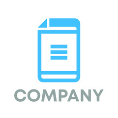 Phone Document Logo 