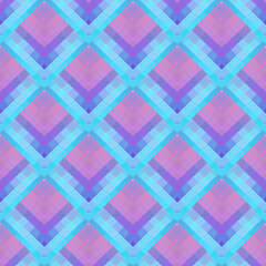 Geometric design. Abstract geometric seamless pattern. Seamless patterns. Colorful gradient mosaic background. Mosaic texture. EPS 10 Vector