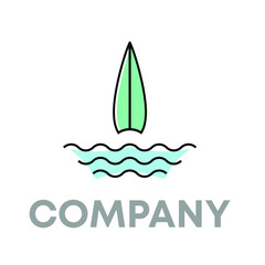 Surfing Logo 