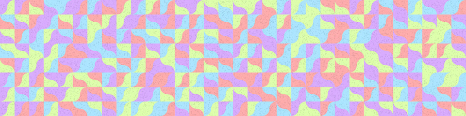 Abstract Geometric Pattern generative computational art illustration