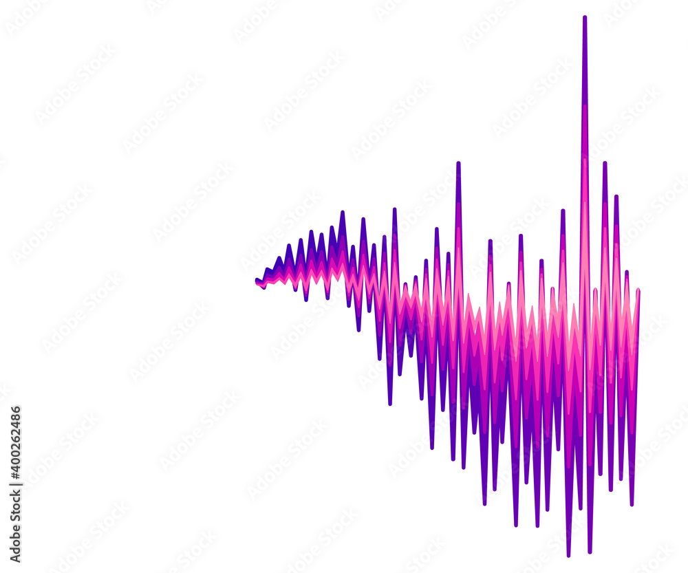 Poster jpeg sound wave background. abstract electronic technology element for creating music poster. modern