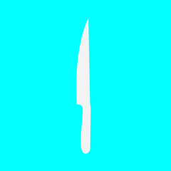 Knife for food. Vector illustration