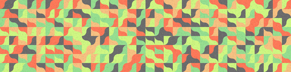 Abstract Geometric Pattern generative computational art illustration