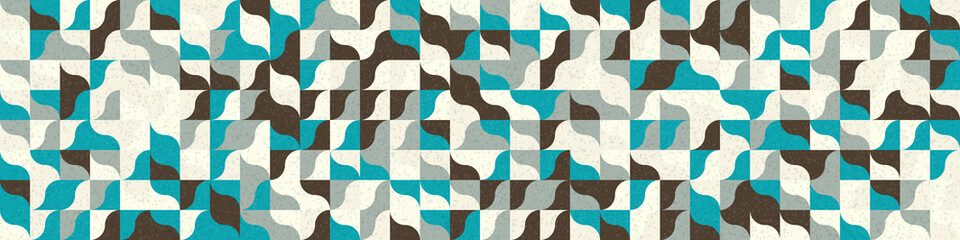 Abstract Geometric Pattern generative computational art illustration