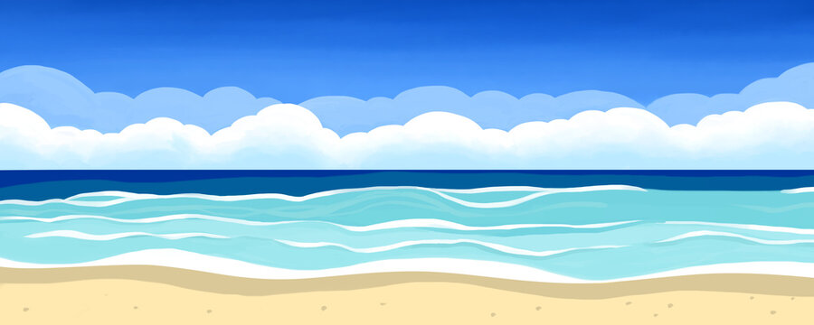 青空の海バナー　　
