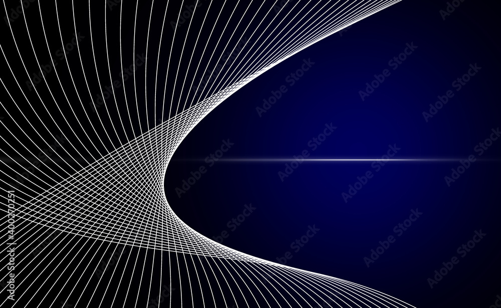 Fototapete abstract background with lines and copy space for technology theme and presentation
