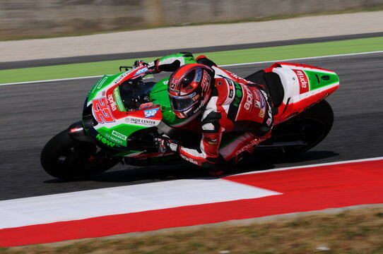 Mugello - ITALY, JUNE 3: British Aprilia Rider Sam Lowes At 2017 OAKLEY GP Of Italy Of MotoGP Mugello On JUNE 3, 2017. Italy