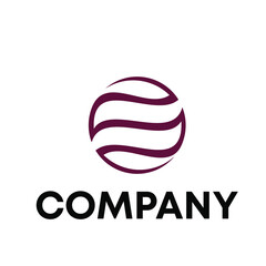 abstract circle logo