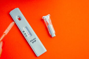 Coronavirus (COVID-19) IgM/IgG Rapid Test Kit. covid-19 IGM / IGG antibody diagnostic test in...