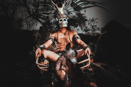 En la cultura Mexica, el Xoloitzcuintle acompa&ntilde;aba a las almas en el camino de la muerte (Mictlantecuhtli), en esta cultura la muerte es una forma de evolucionar y trascender.