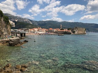 view of the town of kotor