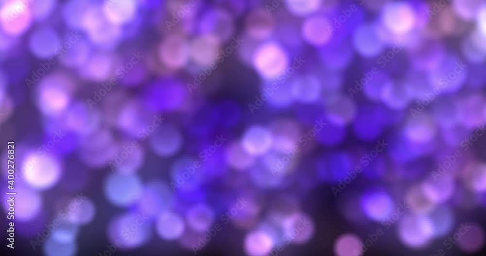 Poster lens bokeh glitter light. blinking circles sparkling with gradient colors and bright lights falling.