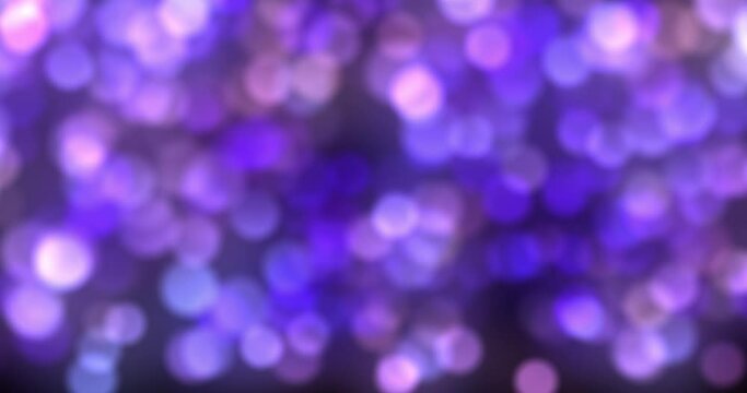 Lens Bokeh glitter light. Blinking circles sparkling with gradient colors and bright lights falling. Celebration and happy new year background and twinkling bright circles shapes. Abstract background - Powered by Adobe