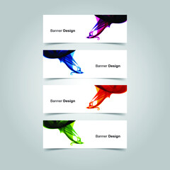 Vector Abstract banner web template