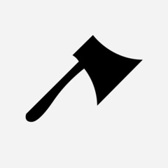 axe isolated on white