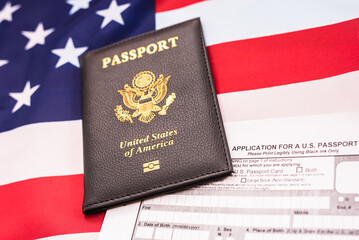 Form to request a new American passport.