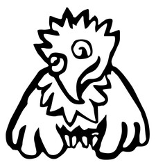 Crazy Bird Symbol