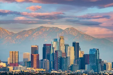 Acrylic prints Skyline Los Angeles skyline