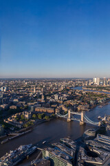 Obraz premium London in 2019 summer. View from the Shard. 