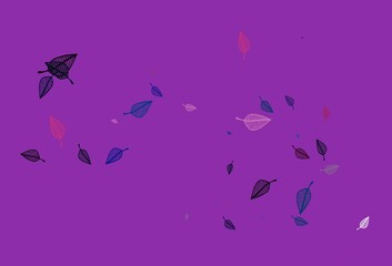 Fototapeta premium Light Blue, Red vector sketch cover.