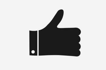 Dislike sign. Vector drawing.