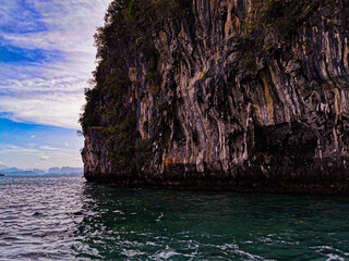 rock in the water