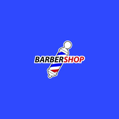 Barber Logo.Barbershop Logo Vector Illustration