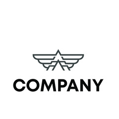 Obraz premium wings logo