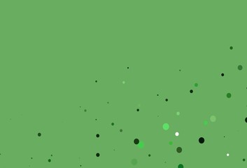Light Green vector texture with disks.