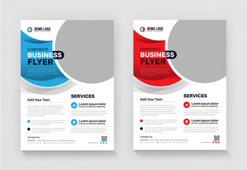 Corporate flyer template for your business