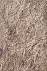 Textured gray wrinkled handmade paper background. Vertical background for design