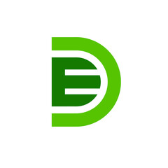 Fototapeta premium ED logo