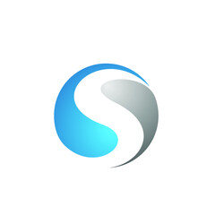 letter S modern logo