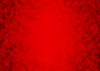 Light Red vector backdrop with rectangles, squares.