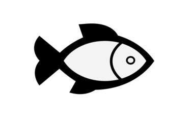 Sea fish. Vector illustration