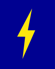 Lightning. Vector illustration