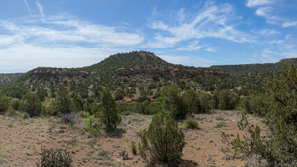 Fototapeta na wymiar Plateau in New Mexico