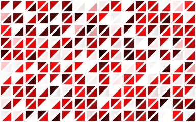 Obraz premium Light Red vector seamless layout with lines, triangles.