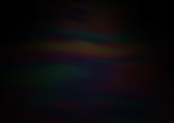 Dark Silver, Gray vector blurred shine abstract background.